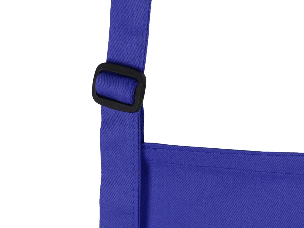 Хлопковый фартук 180gsm, синий-4