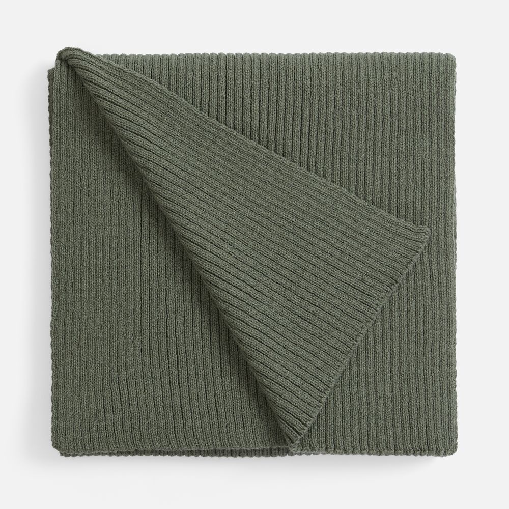 Шарф Catch Match, зеленый (полынь)-1