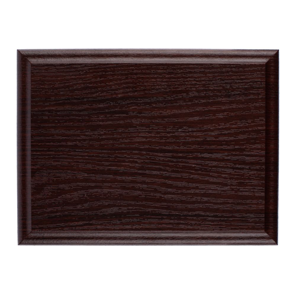 Плакетка Plaque, малая, вишня с золотистой пластиной-1