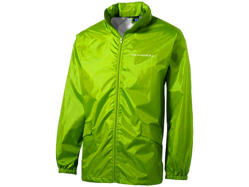 Ветровка Miami мужская с чехлом, зеленое яблоко-8