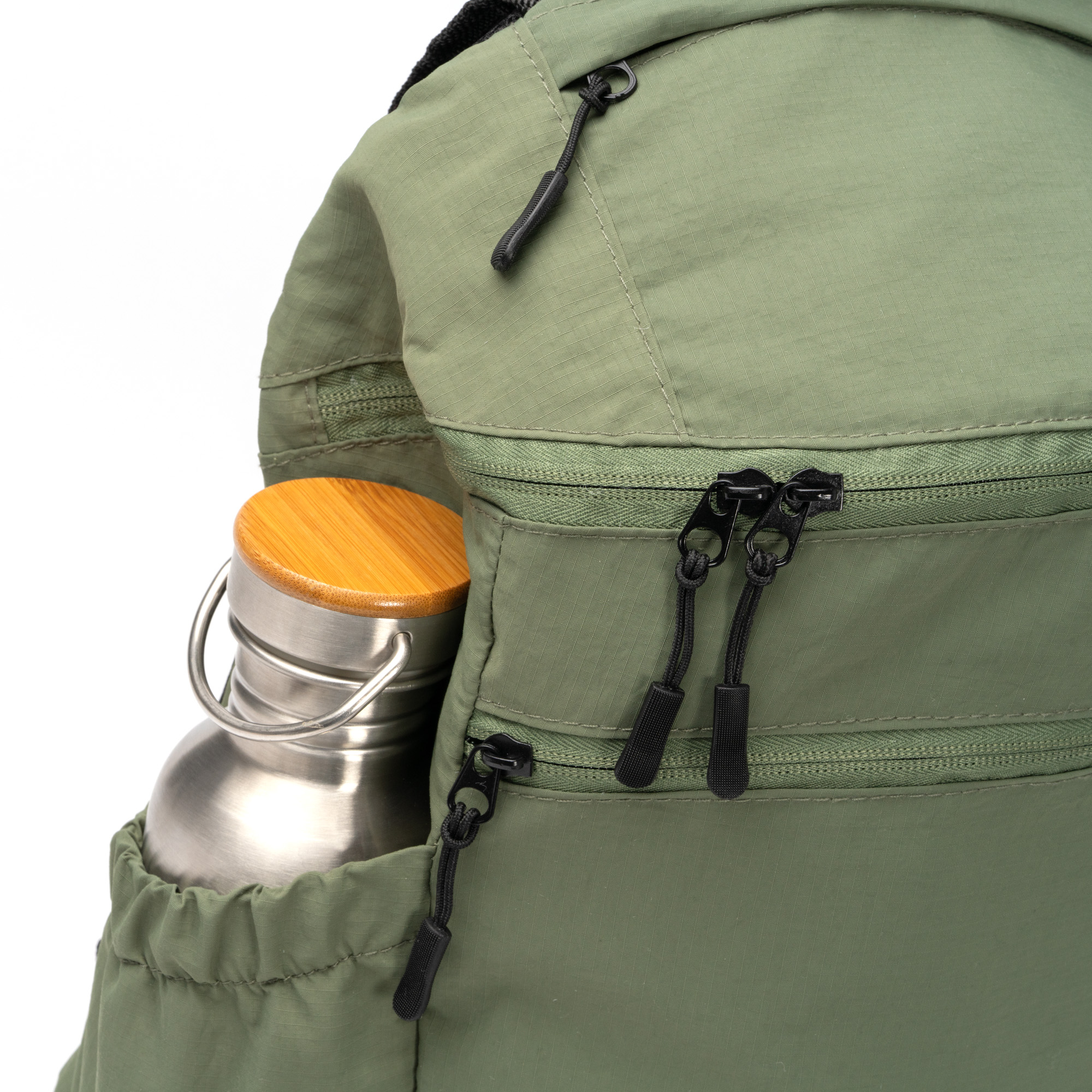 Рюкзак TROYER, Темно-зеленый-2