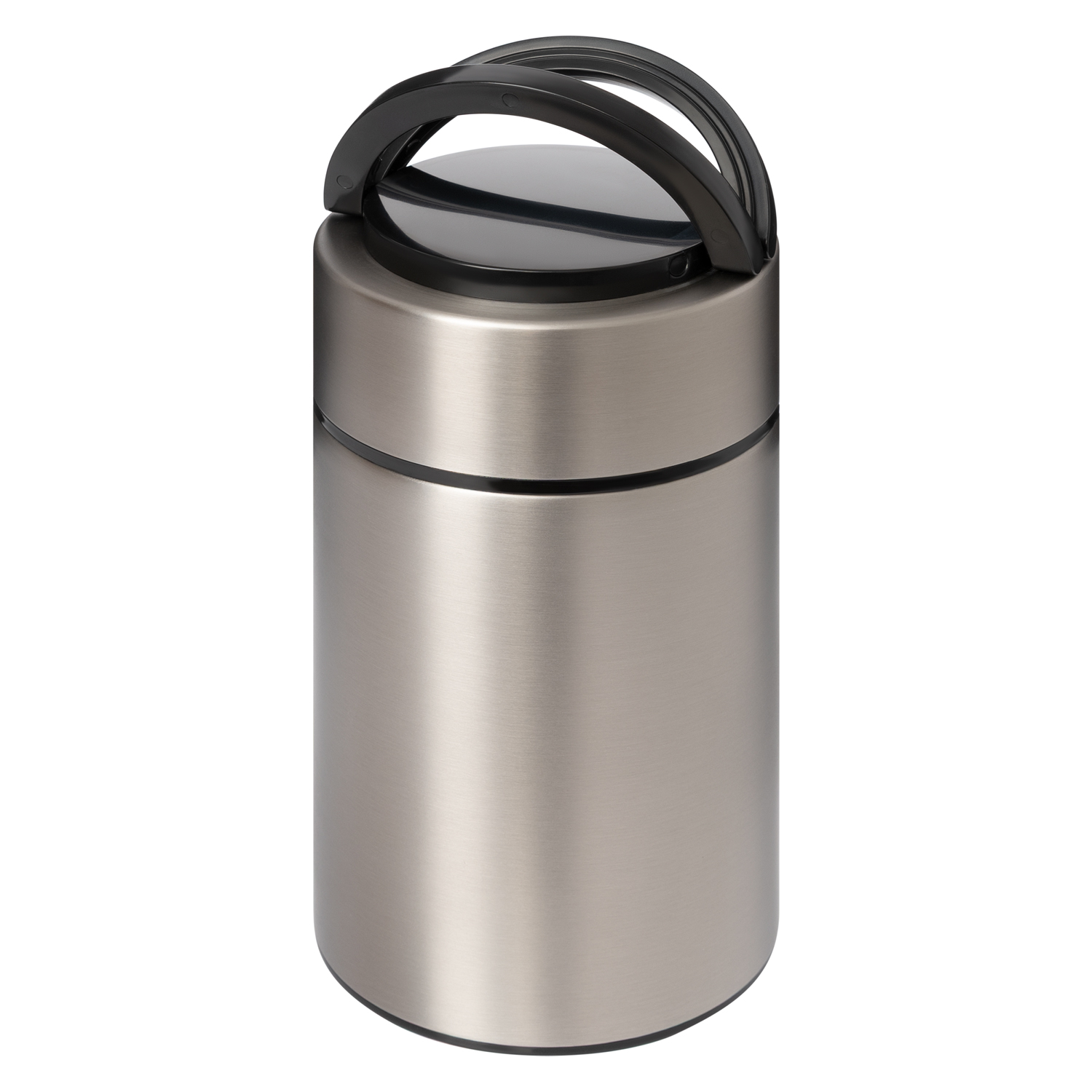 Термос для еды Бенто (Bento), серебряный-3