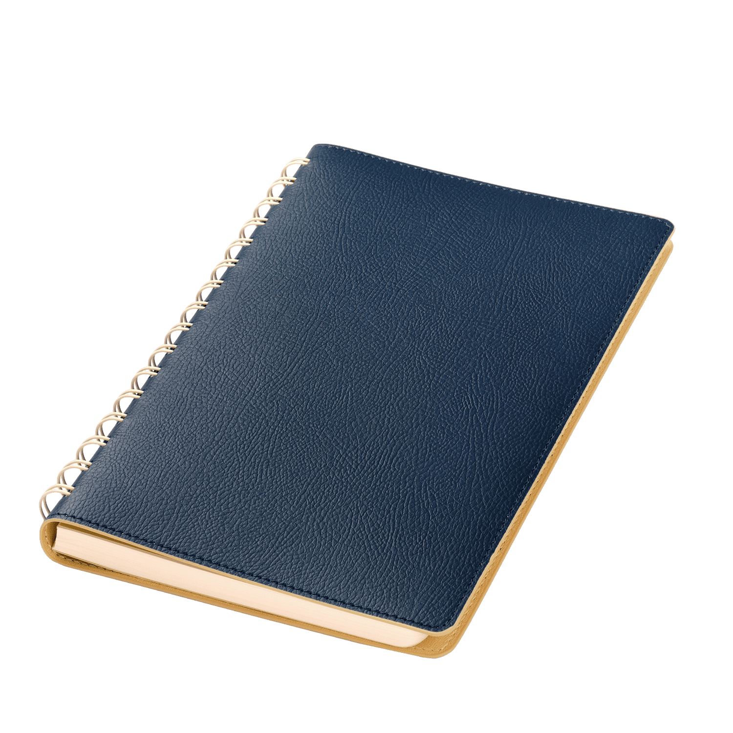 Ежедневник Vista недатированный, синий/бежевый-1