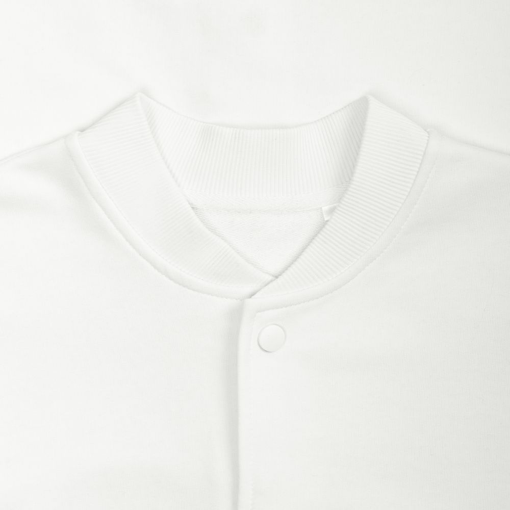 Бомбер унисекс Nuppu, молочно-белый-3