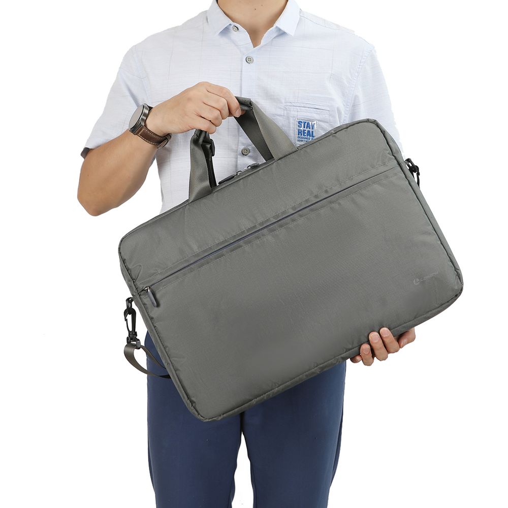 Сумка для ноутбука L217, темно-серая-9