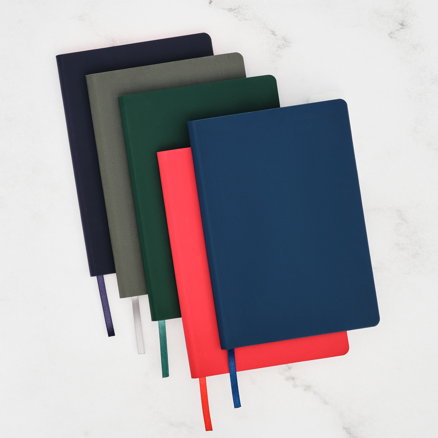 Ежедневник Латте софт-тач (Latte soft touch) недатированный, серый-13