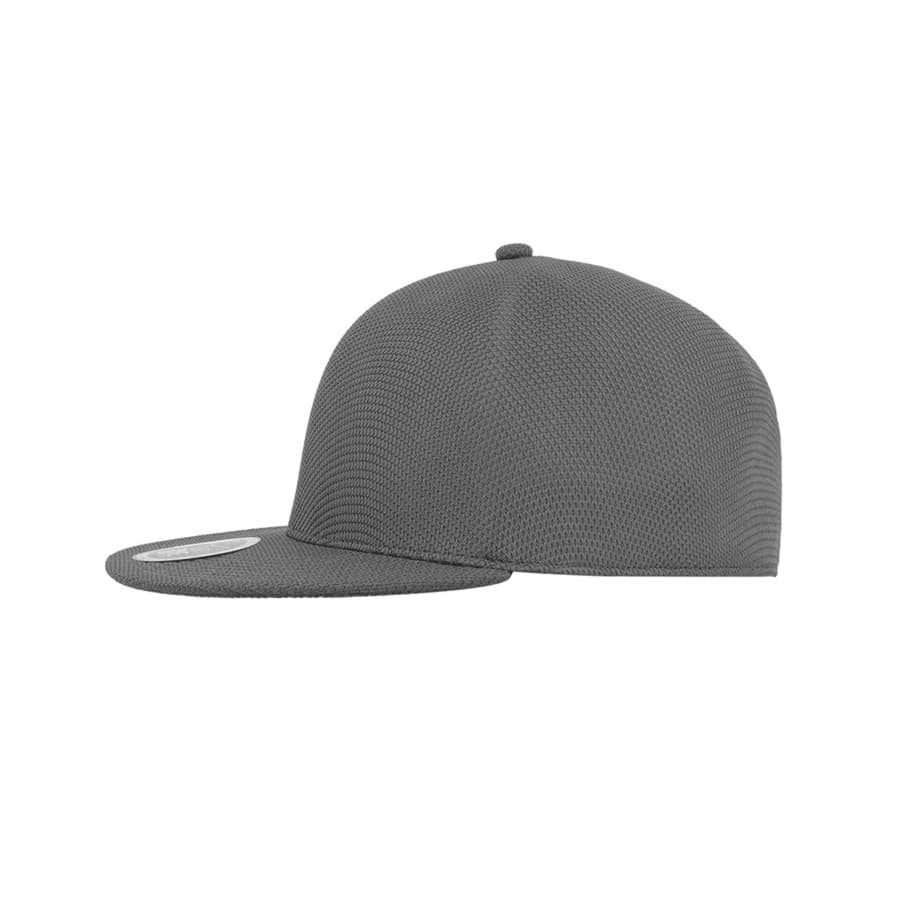 Бейсболка SNAP ONE, без панелей, швов и застежки, серый-3