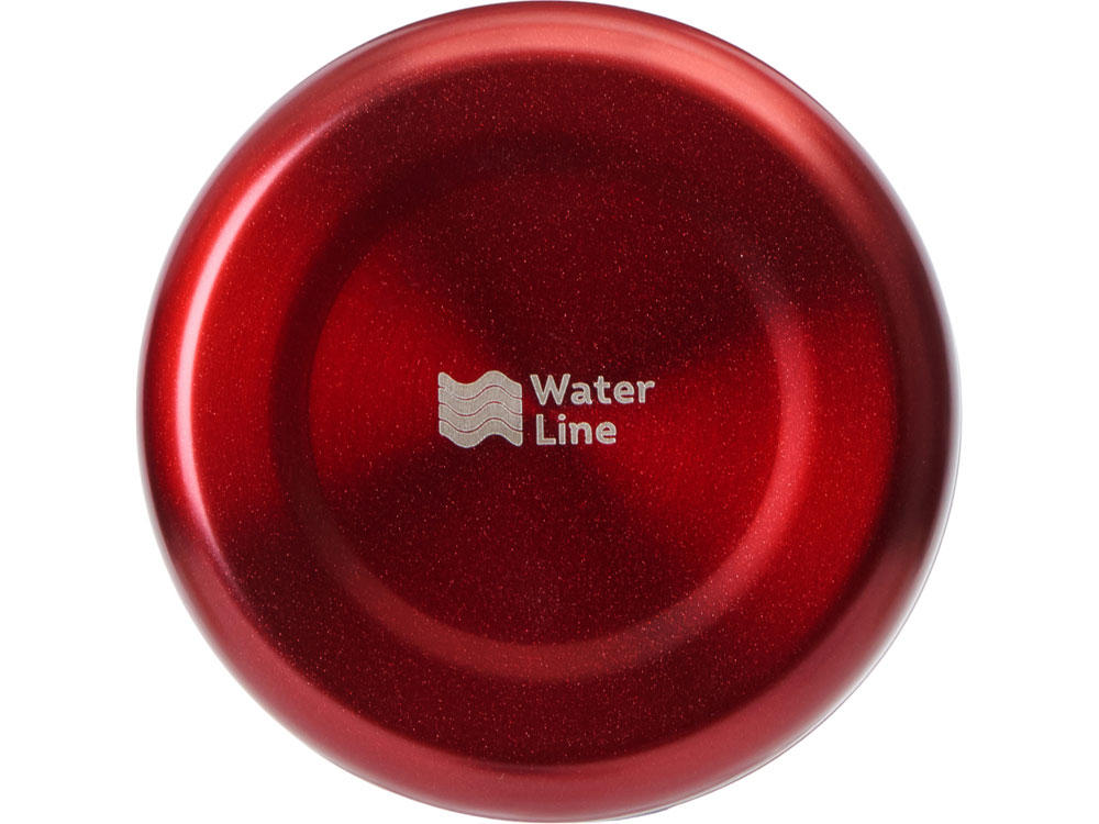 Вакуумный термос Ardent Waterline, 500 мл, тубус, красный-5