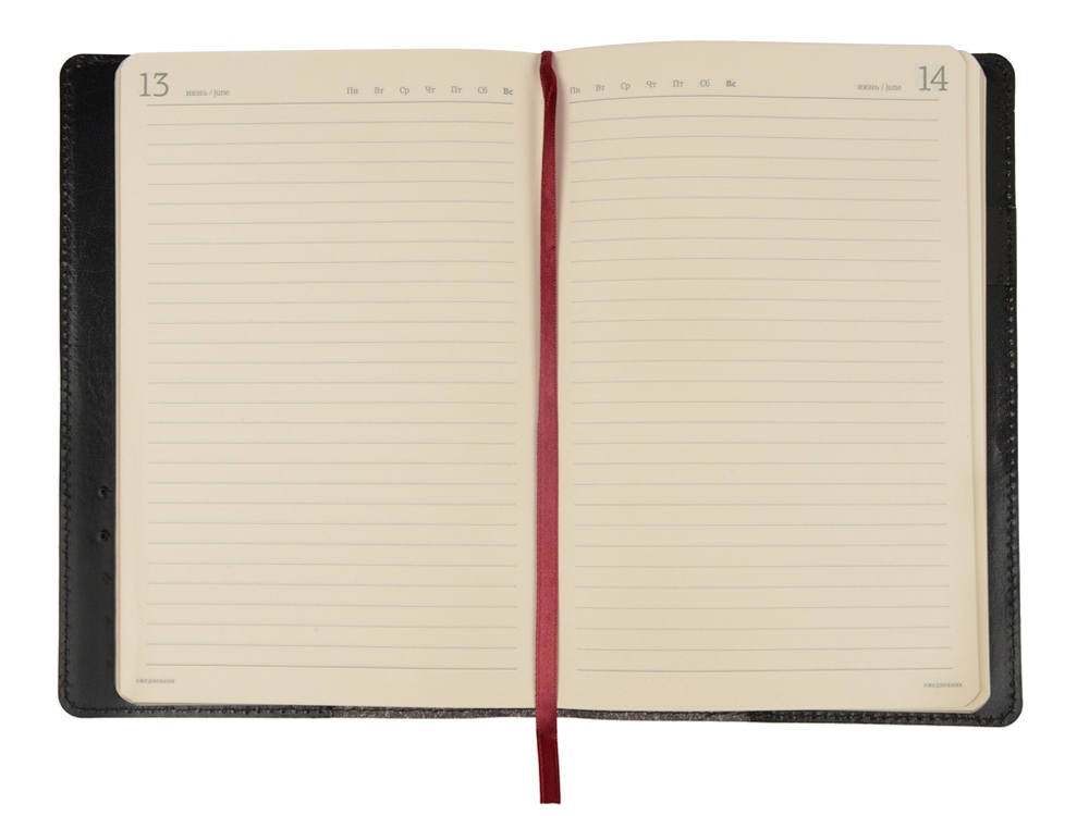 Ежедневник полудатированный портфолио А5  PROFY черный-2