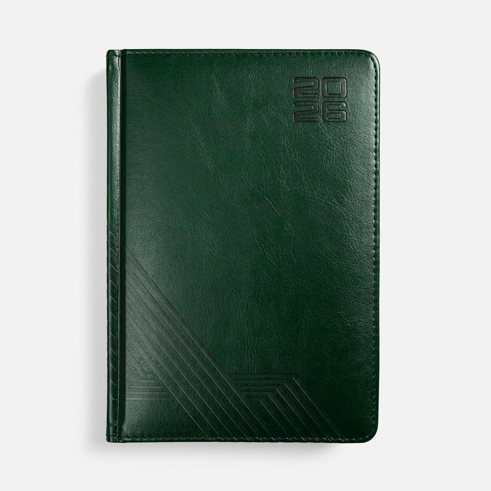 Ежедневник Faro, датированный, темно-зеленый-0