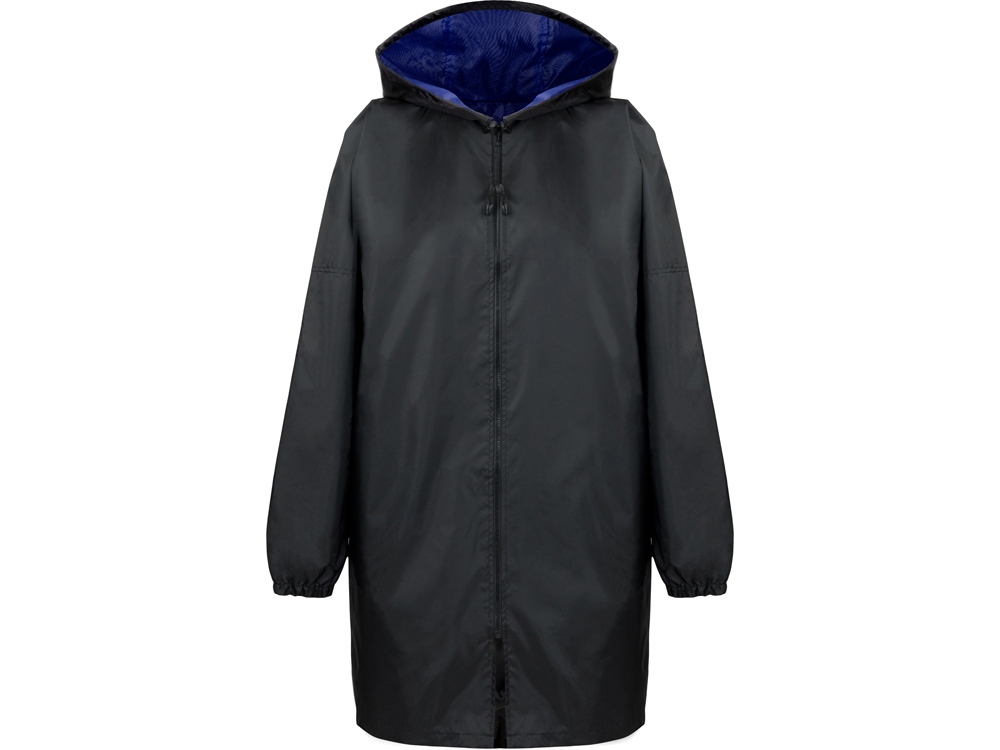 Дождевик Bi-color унисекс, синий классический/черный-1