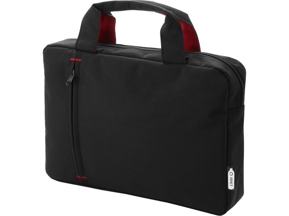 Detroit, сумка для конференций из переработанного РЕТ-пластика, черный-0