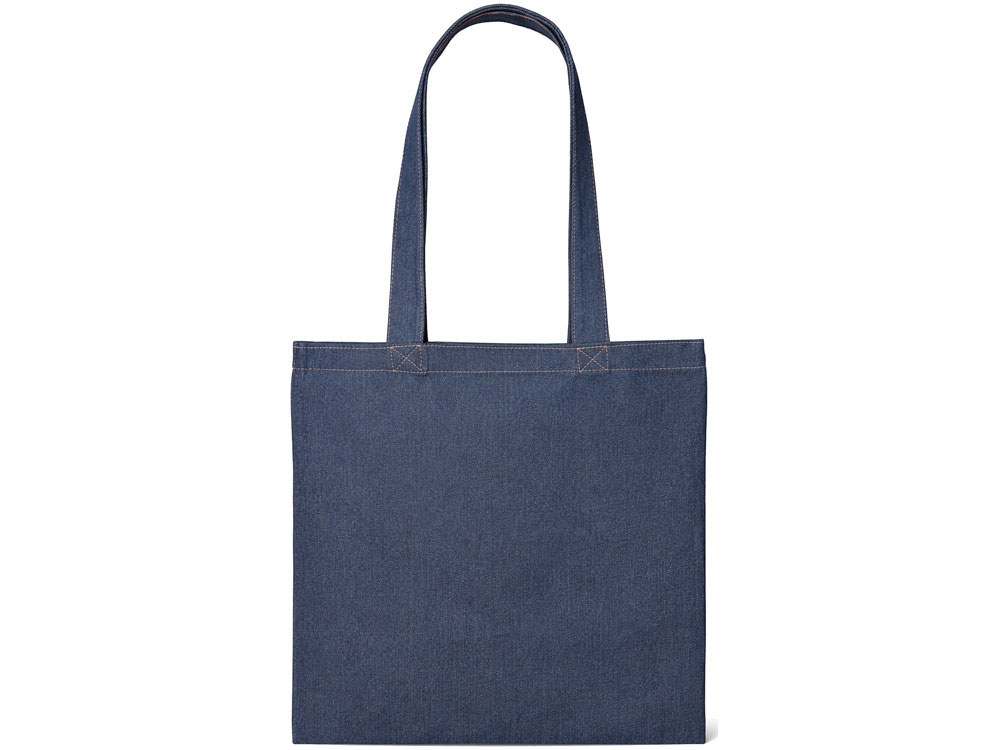 Джинсовая сумка-шоппер Indigo  с широкими лямками-1