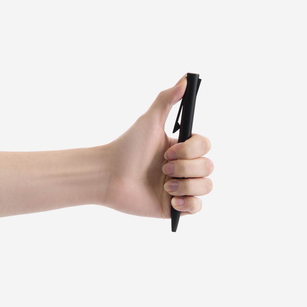 Ручка шариковая Snap, матовая черная-1