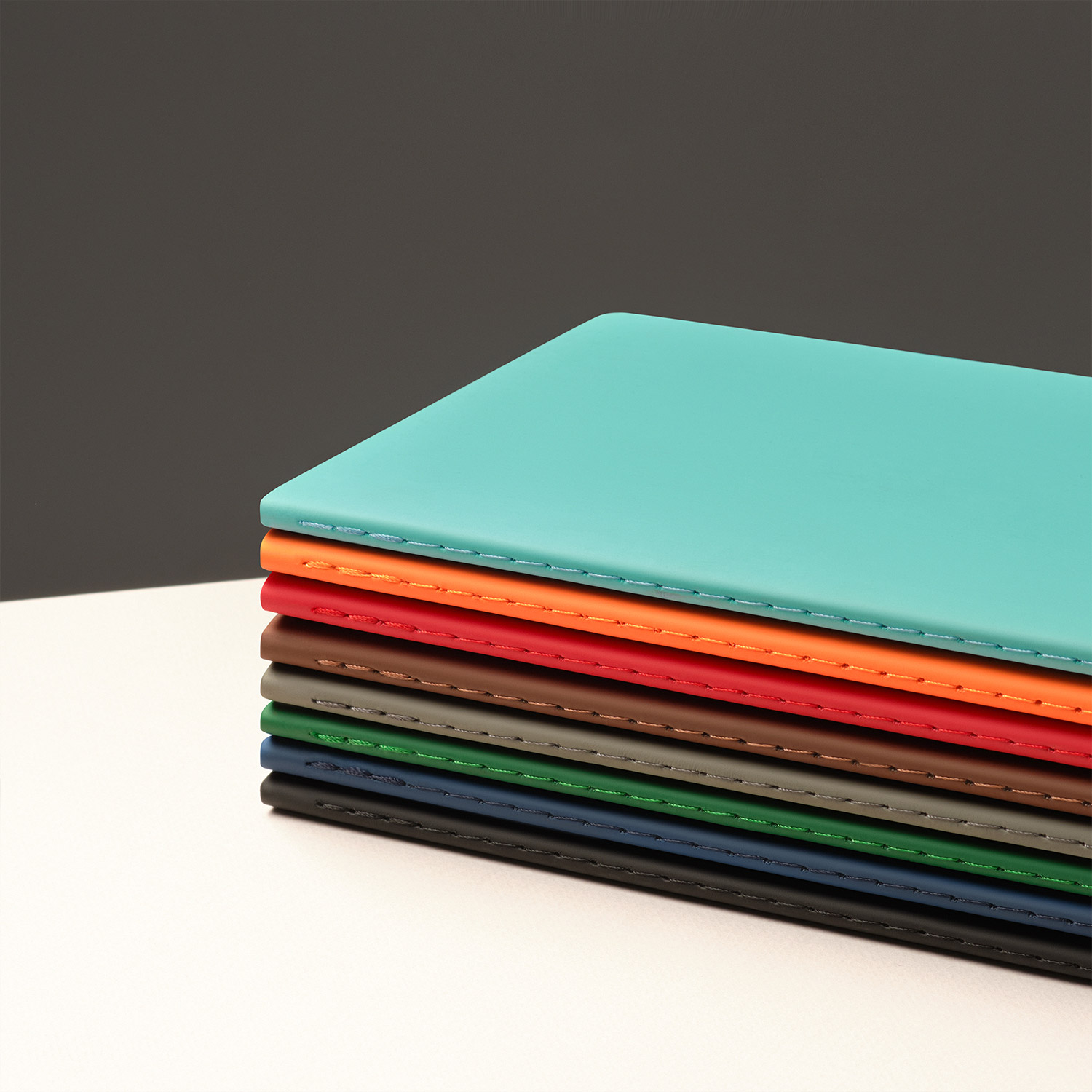 Блокнот Альфа Слим (Alpha slim), синий-14