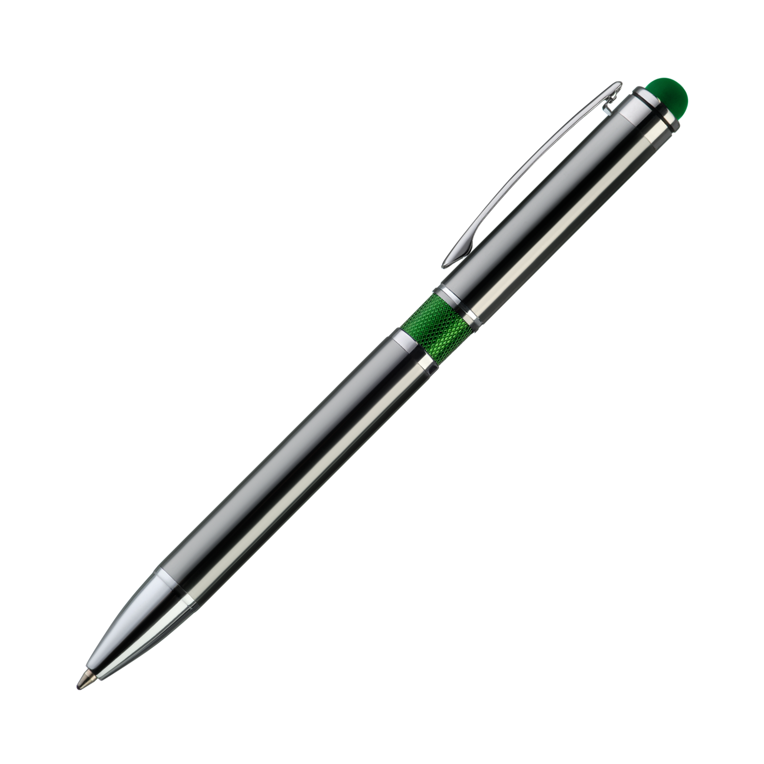Шариковая ручка АйПи (iP), зеленая-0