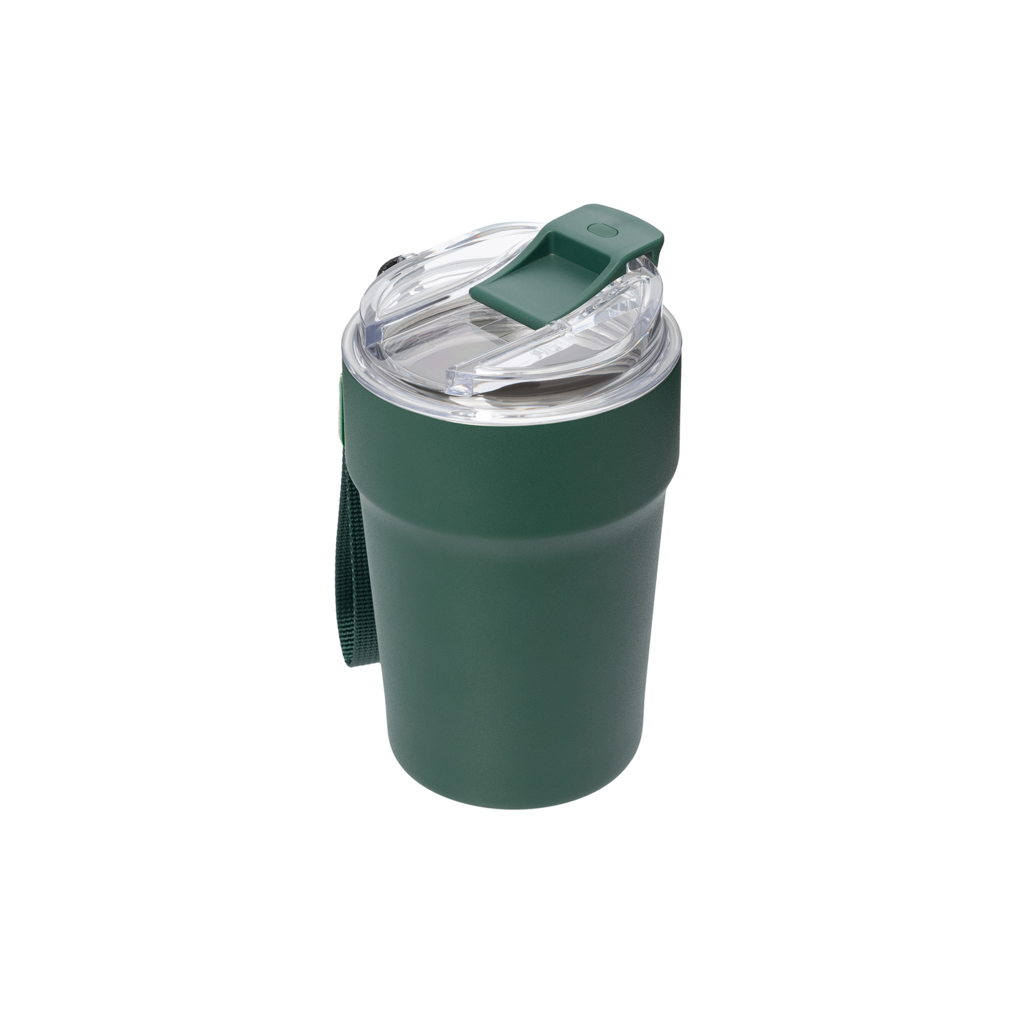 Термокружка вакуумная Monaco, темно-зеленая-5