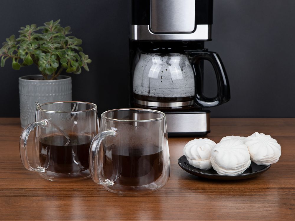 Чашка с двойными стенками Glass First-2