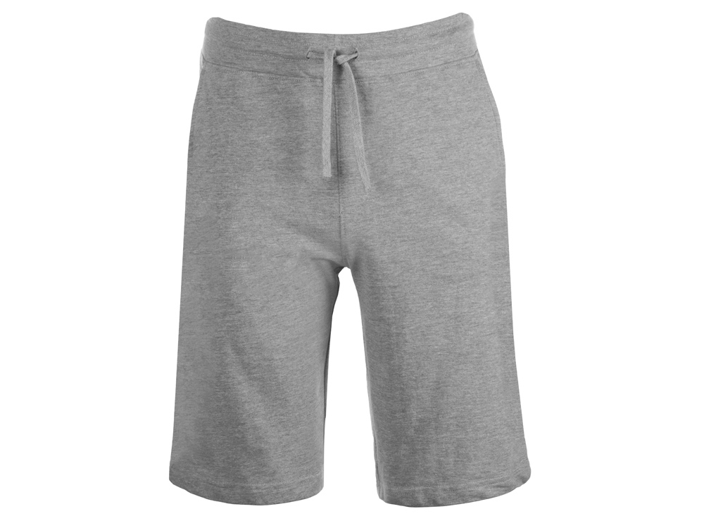 Мужские шорты из френч терри Warsaw 220гр, серый меланж-4