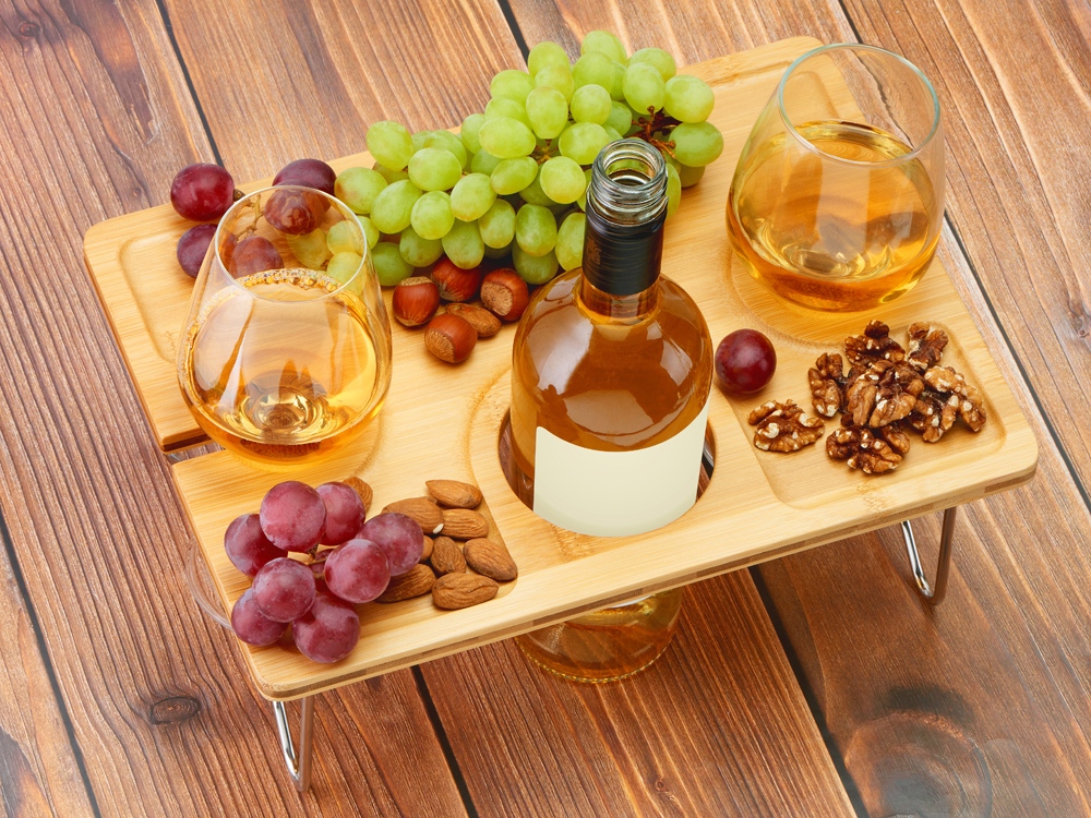 Столик бамбуковый на складных ножках Barolo-8