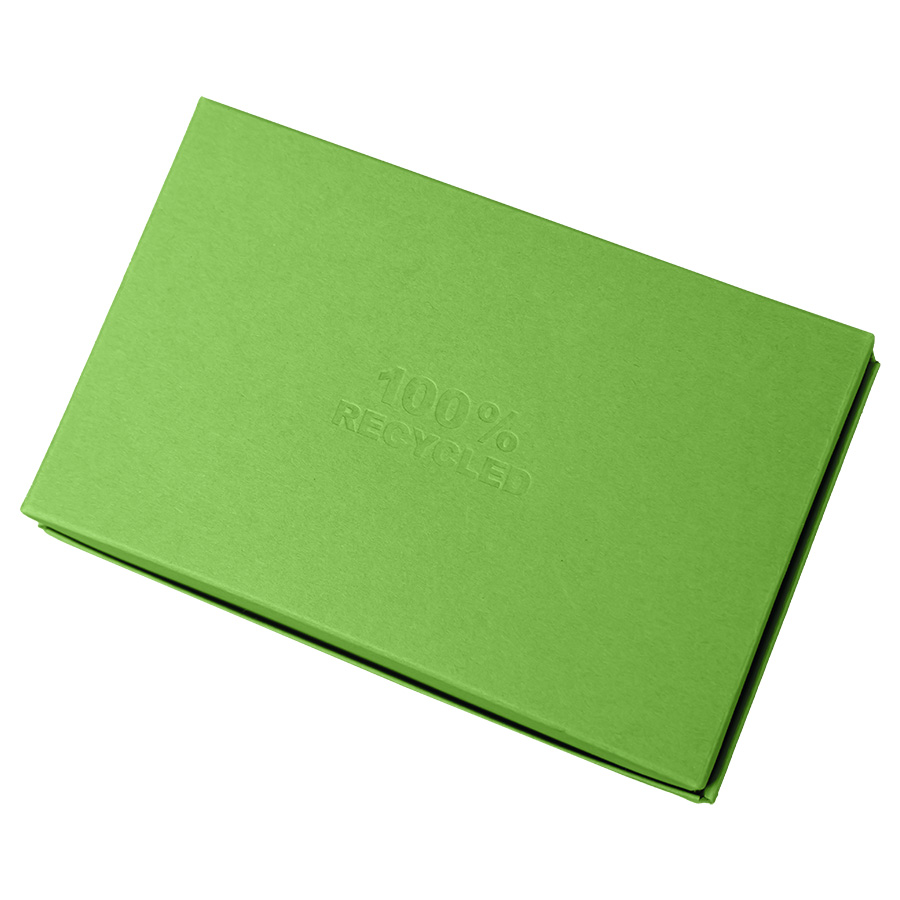 Коробка картонная, "COLOR" 11,5*6*17 см; зеленое яблоко, светло-зеленый-3