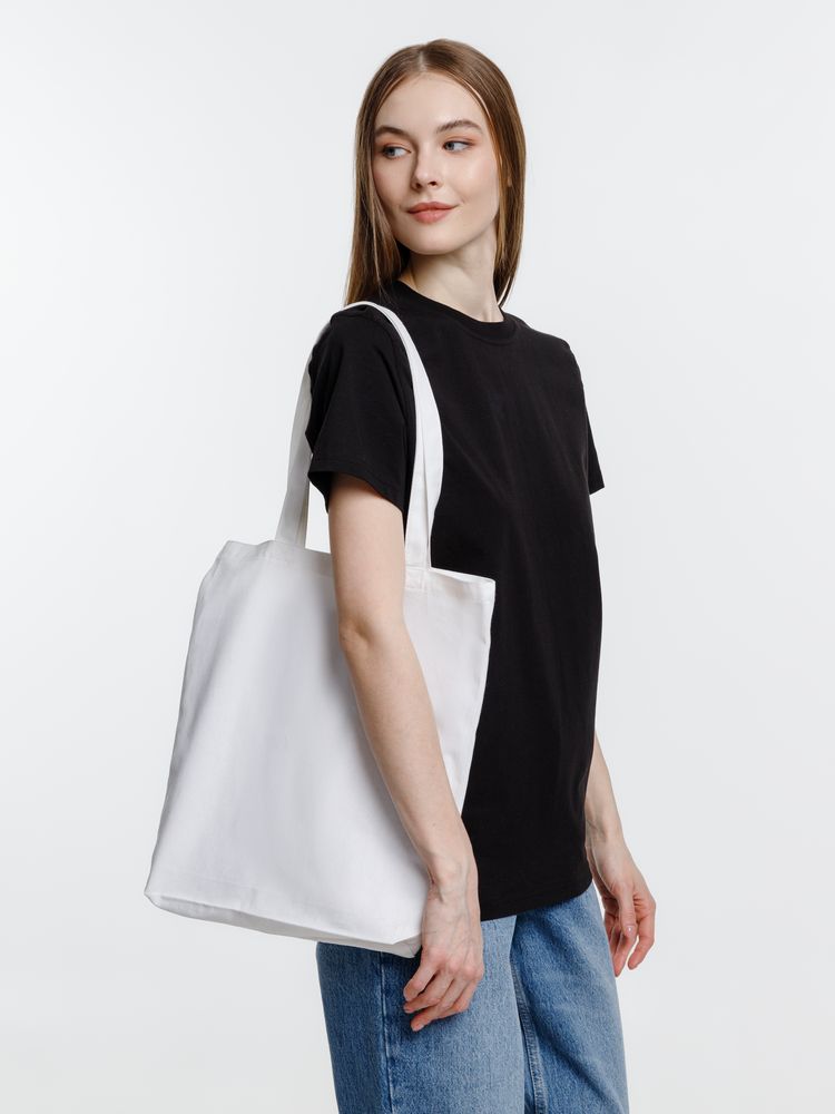 Холщовая сумка Strong 210, белая-2