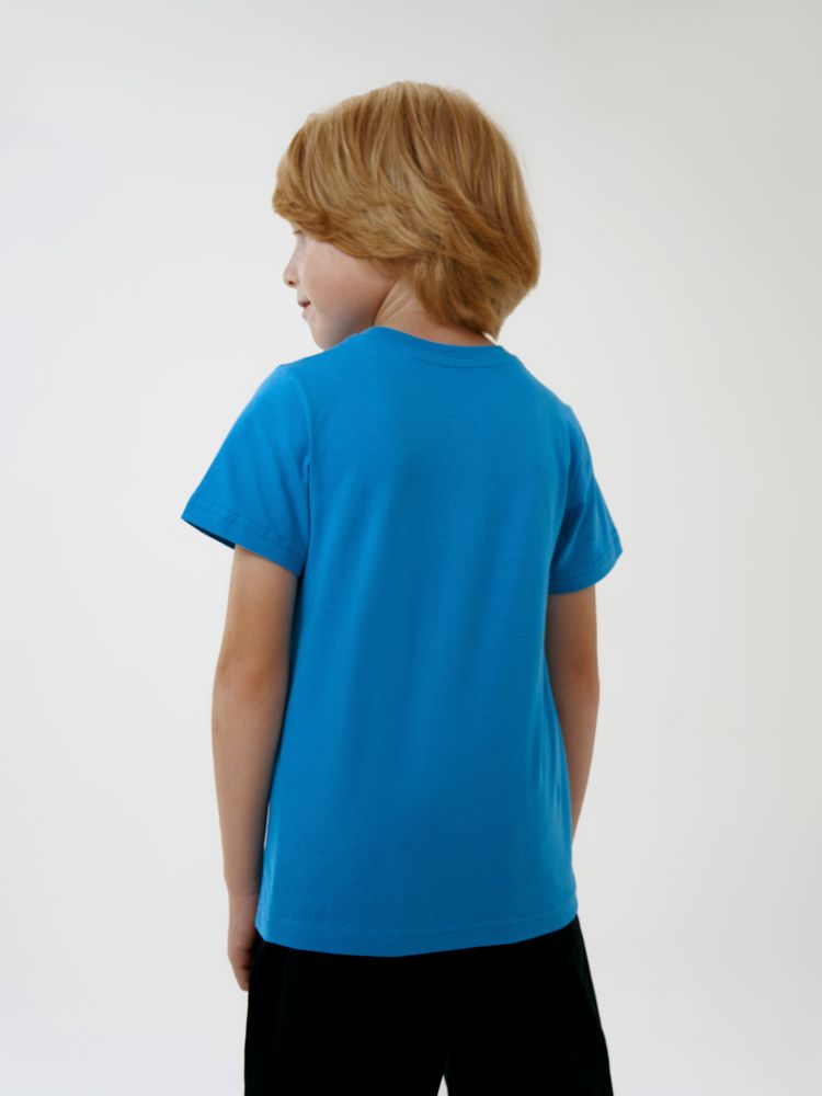 Футболка детская T-Bolka Kids, бирюзовая-3