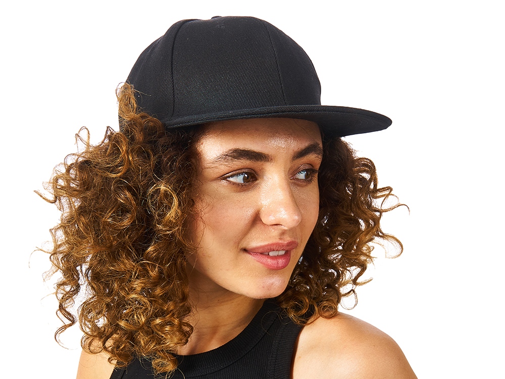 Бейсболка с прямым козырьком Los Angeles 2.0, черный-2