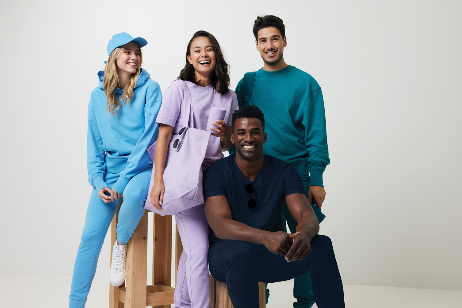 Джоггеры Iqoniq Cooper из переработанного хлопка, унисекс, 340 г/м²-60