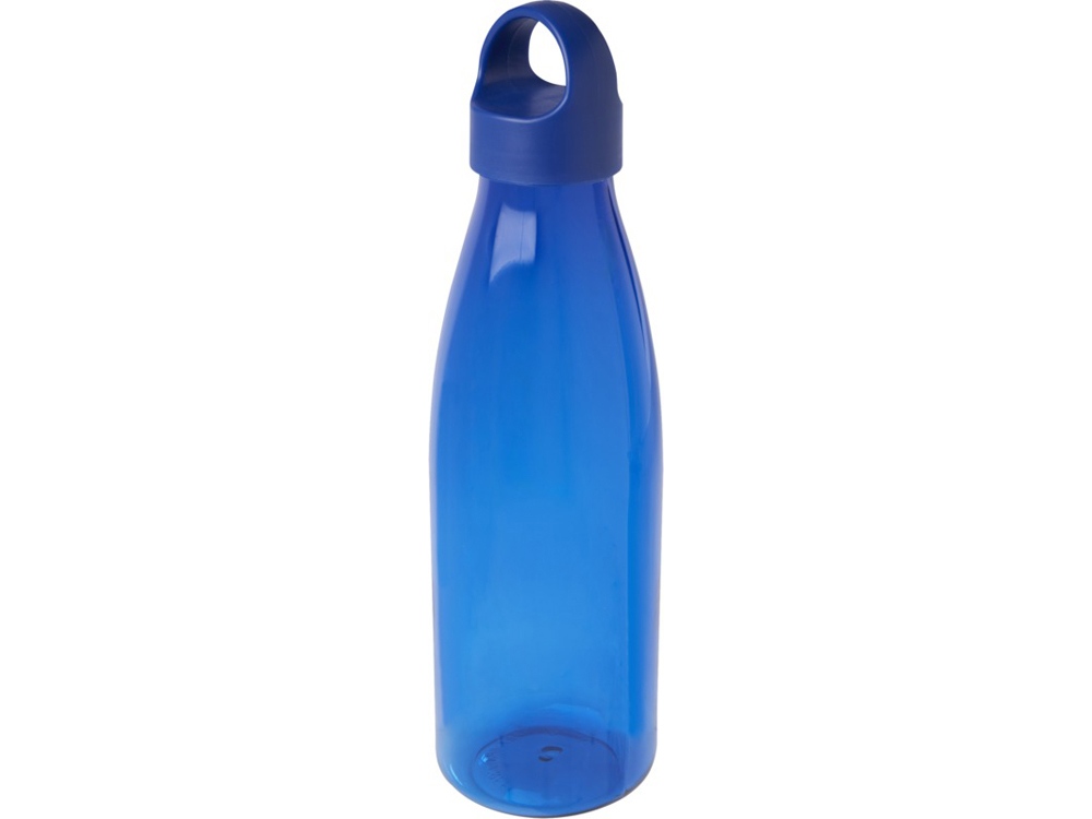 Bergen бутылка для воды объемом 800 мл из переработанной пластмассы, ярко-синий-2
