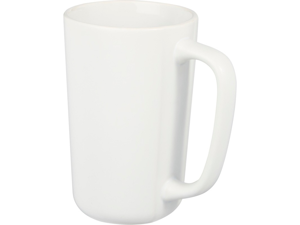 Керамическая кружка Perk объемом 480 мл, белый-3