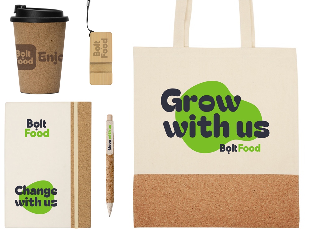 Welcome pack Hello eco, натуральный с нанесением-0