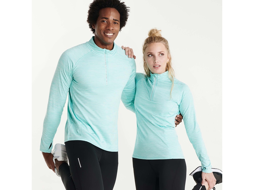 Толстовка Melbourne, ментоловый меланж-5