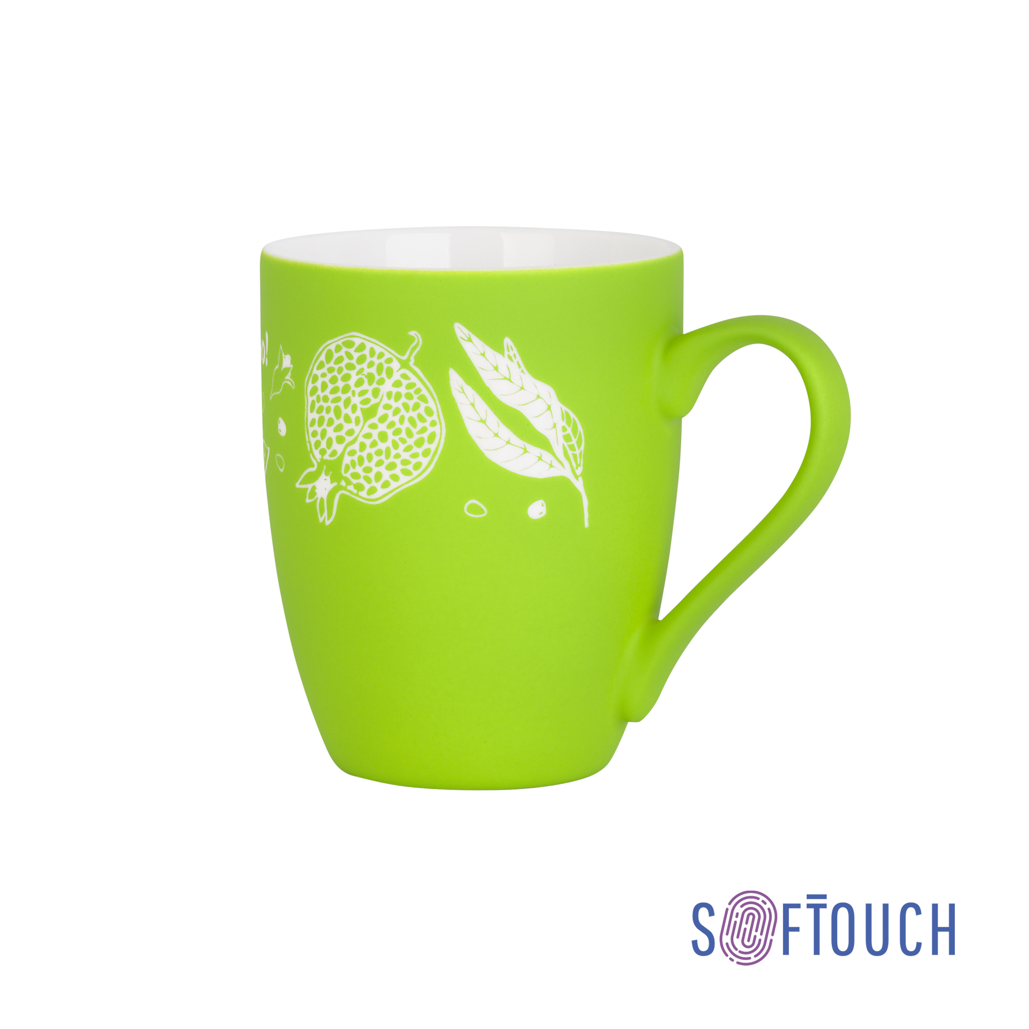 Кружка "Trend" с гравировкой по окружности,  покрытие soft touch-0