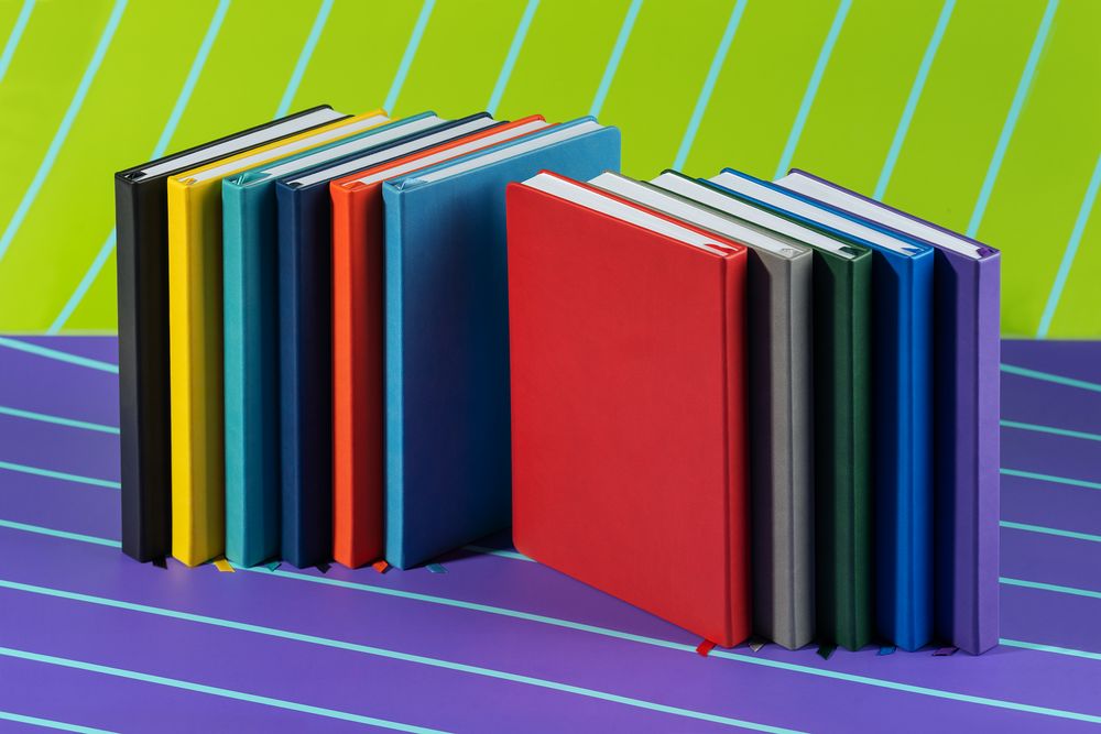 Ежедневник New Latte, недатированный, бирюзовый-2