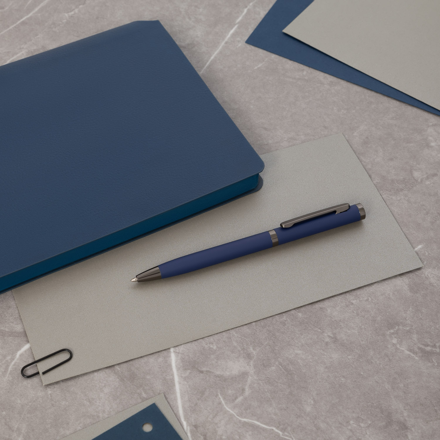 Шариковая ручка Nox, синяя-5