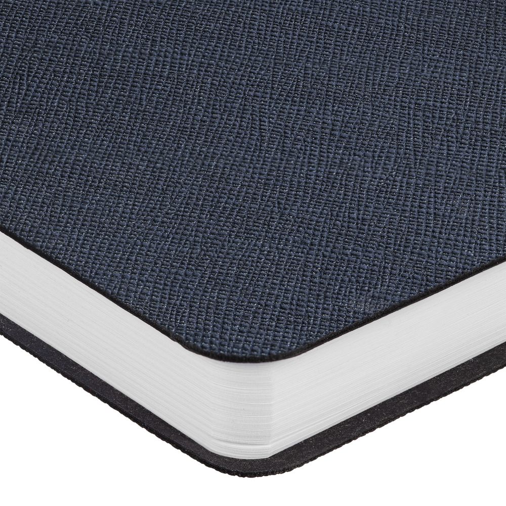 Блокнот Saffian Mini, синий-3