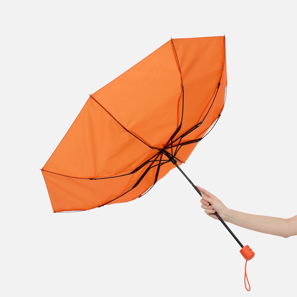 Зонт складной Basic, ver.2, оранжевый-2