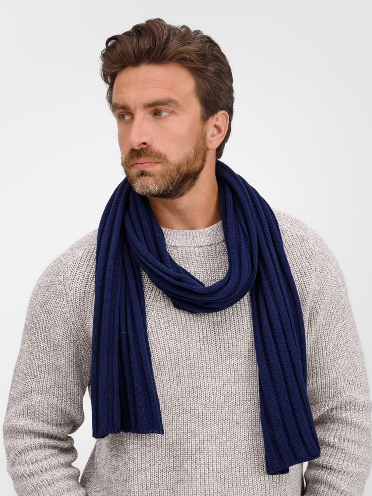 Шарф Metelitsa, темно-синий (сапфир)-3