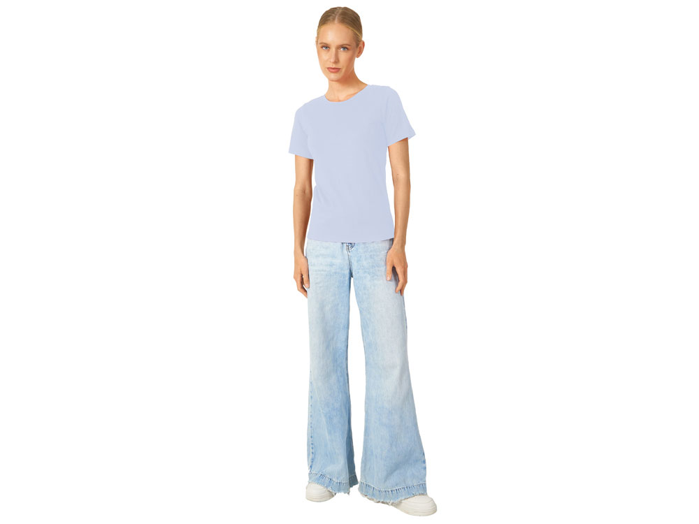 Футболка Heavy Super Club 2.0 женская, небесно-голубой-3