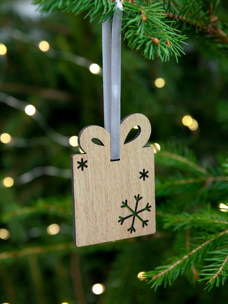 Деревянная подвеска Christmate, подарок-2