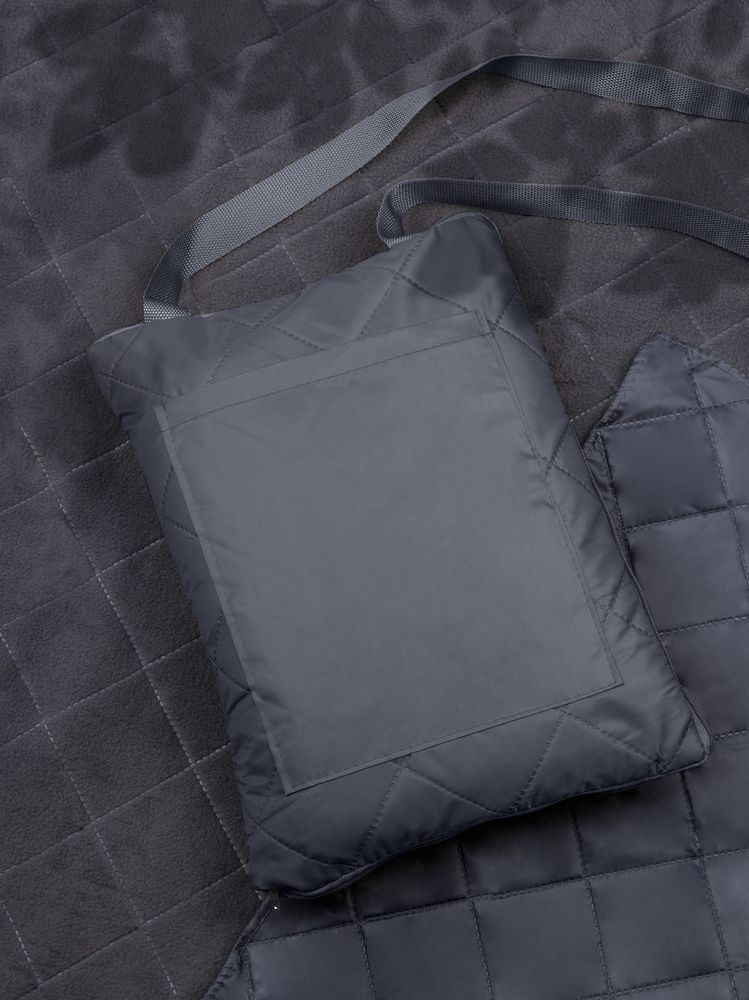 Плед для пикника Soft & Dry 2, серый-3