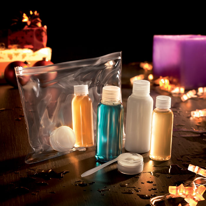 Косметичка, прозрачный-10