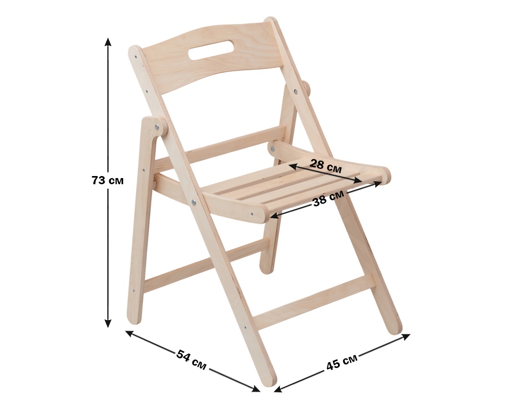 Деревянный складной стул Timberfold-8