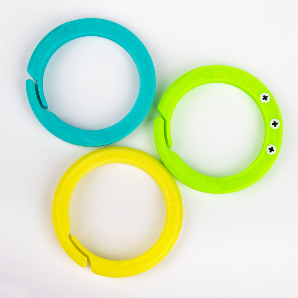 Брелок Impreso, 3D-печать на заказ, круг-1