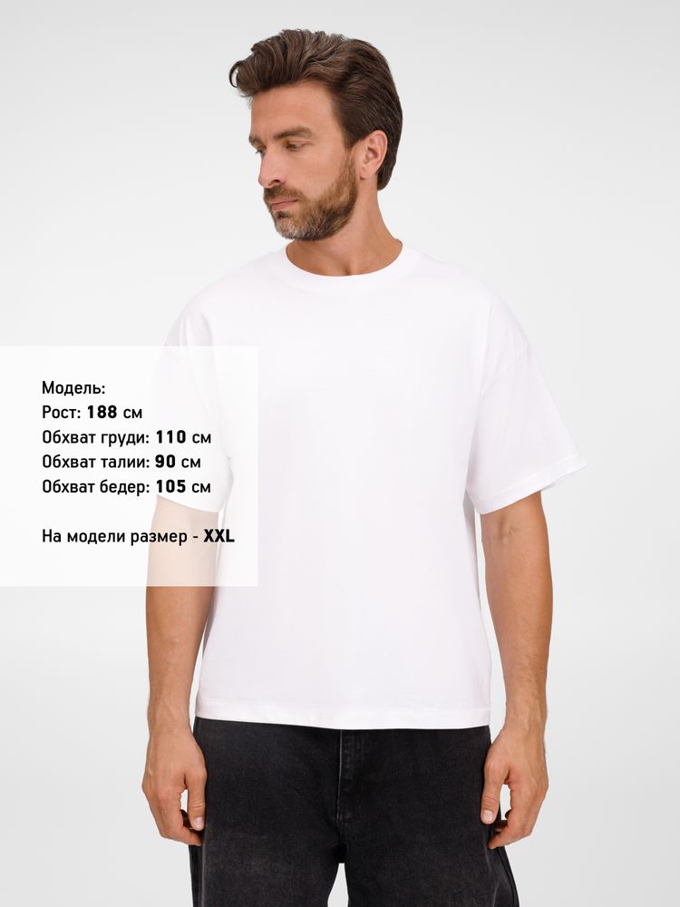 Футболка оверсайз унисекс Legacy, светло-бежевая (неокрашенная)-2