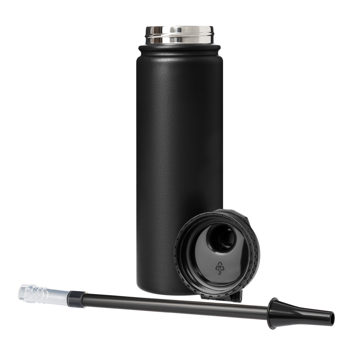 Термобутылка вакуумная герметичная Savona, черная-3