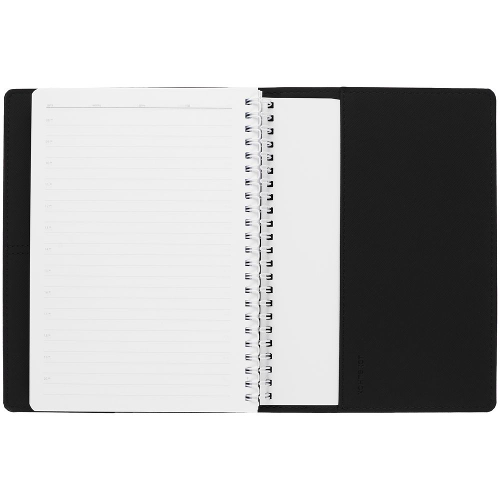Ежедневник Spring Touch, недатированный, черный-3