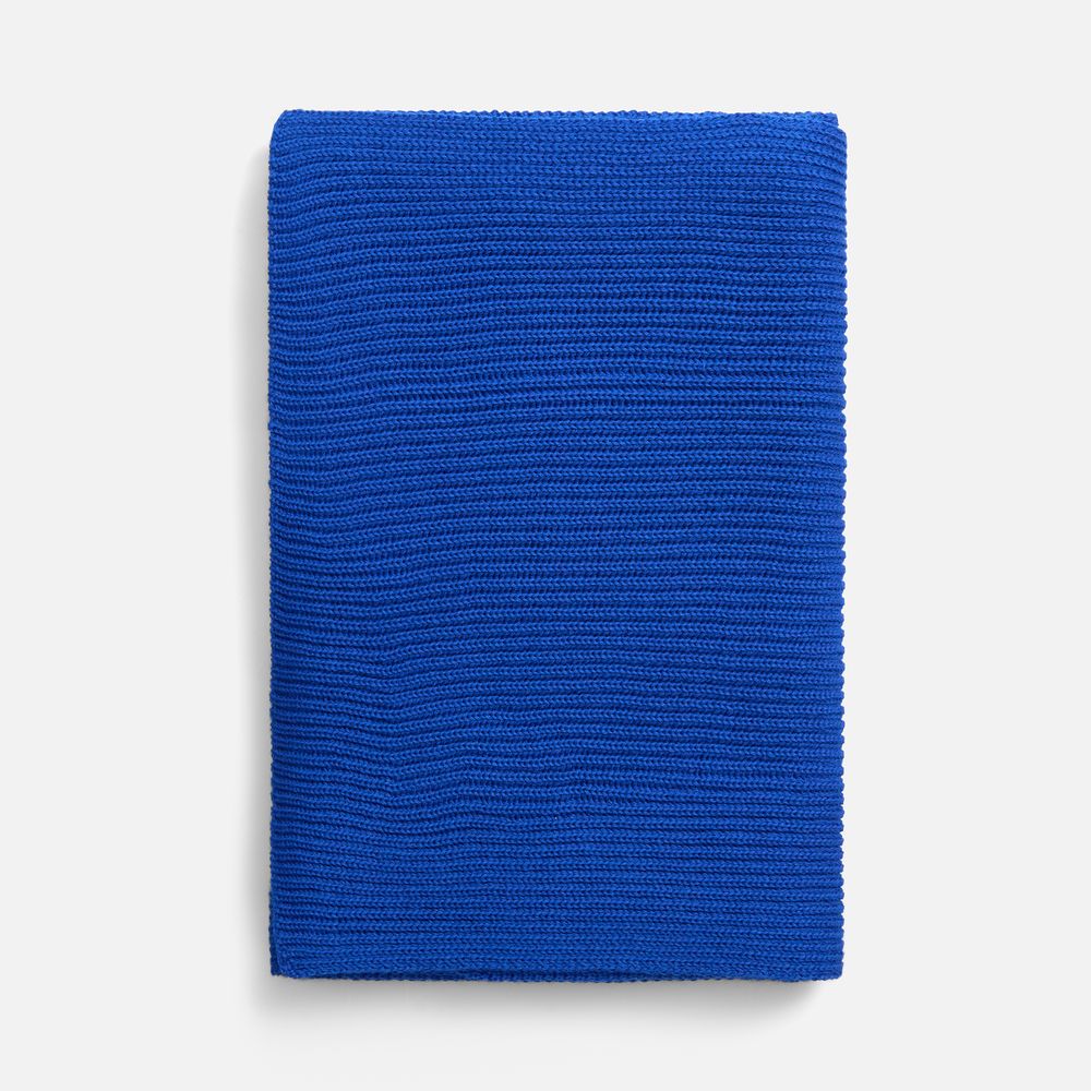 Шарф Nobilis Mono, ярко-синий-2