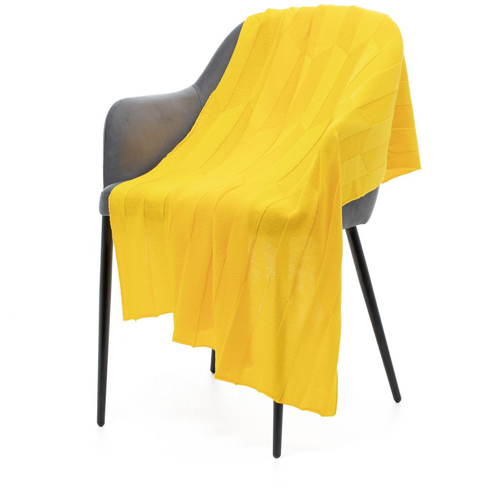 Плед Rombus, желтый-0